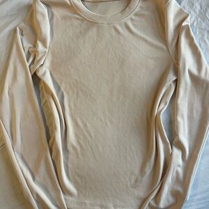 Long Sleeve Cream Top